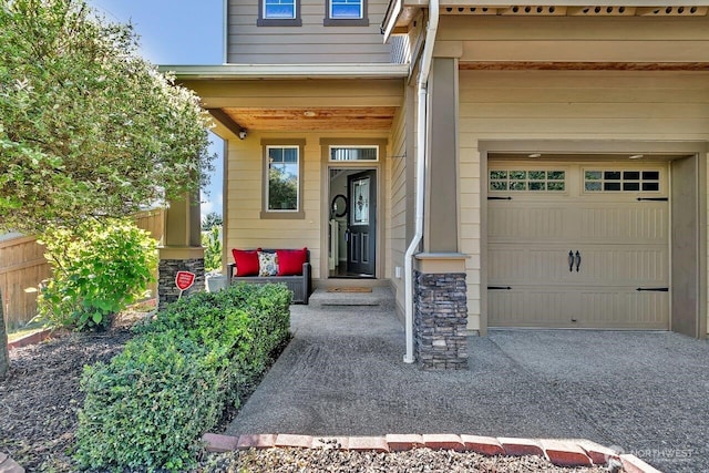 6715 Quincy Ave SE, Auburn, WA 98092 - entrance to property with stone siding and an attached garage