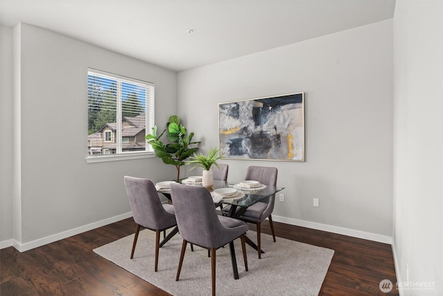 1900 Weaver Rd Unit C106, Snohomish, WA 98290 - dining space with wood finished floors and baseboards