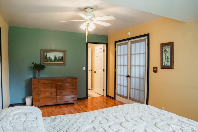 5363 Reese Hill Rd, Sumas, WA 98295 - bedroom featuring wood finished floors and a ceiling fan