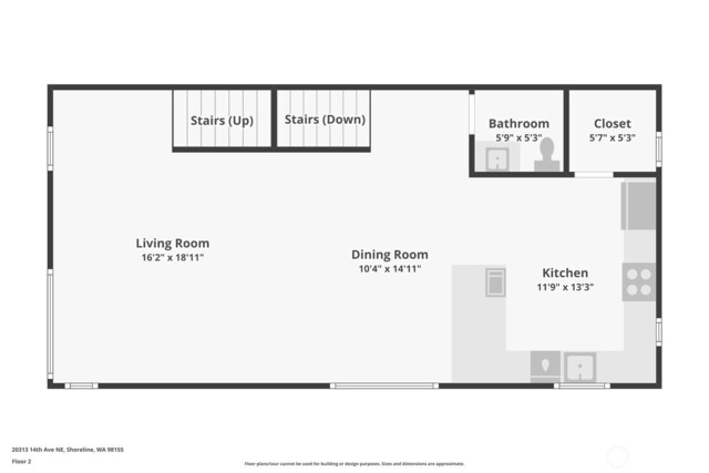 20313B 14th Ave NE, Shoreline, WA 98155 - property floor plan