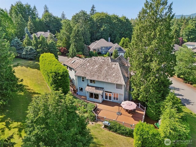 18913 SE 174th Way, Renton, WA 98058 - aerial view of property and surrounding area