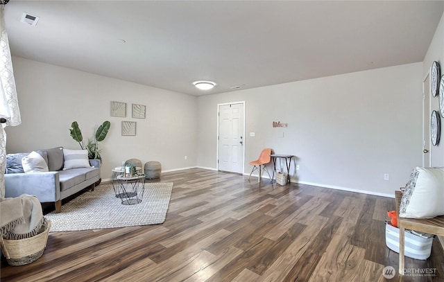 3163 Walker Rd, Dupont, WA 98327 - living room featuring wood finished floors and baseboards