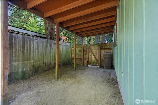 5505 Windemere Dr SE, Olympia, WA 98501 - view of patio / terrace with a carport