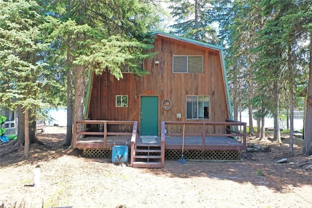 90B Moore Dr, Riverside, WA 98849 - view of front facade featuring a deck