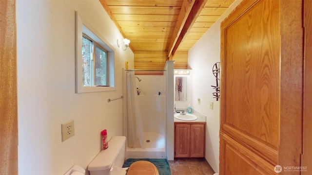 90B Moore Dr, Riverside, WA 98849 - corridor featuring wood ceiling and a sink
