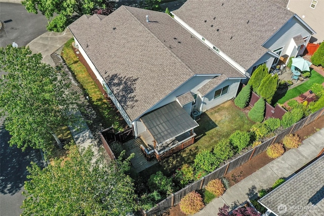 3147 6th Ave NW, Olympia, WA 98502 - view from above of property