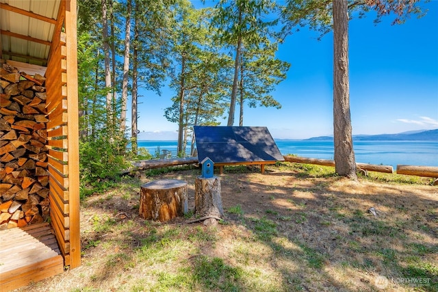 64 Eliza Is, Bellingham, WA 98226 - view of yard featuring a water view