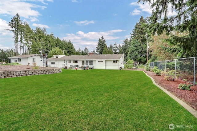 8402 57th Ave E, Puyallup, WA 98371 - view of front of home featuring a patio and view of scattered trees