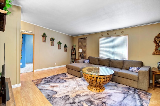 140 Leland Rd, Longview, WA 98632 - living room with wood finished floors, ornamental molding, and baseboards