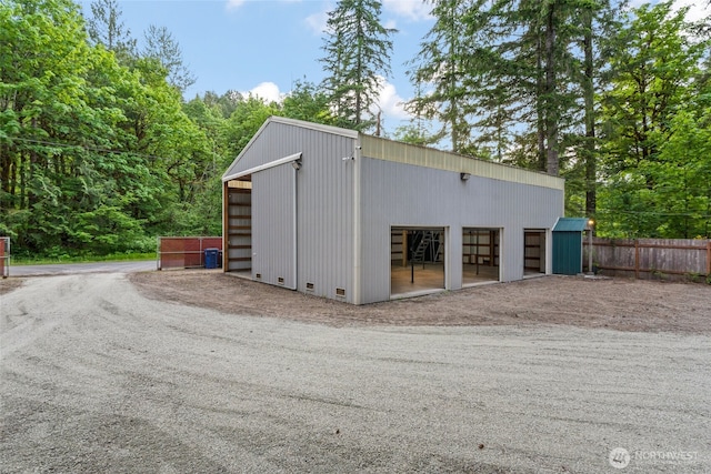 25921 Clear Creek Rd, Darrington, WA 98241 - view of pole building with dirt driveway