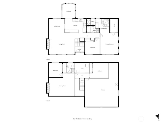 4119 NE 142nd St, Seattle, WA 98125 - view of property floor plan