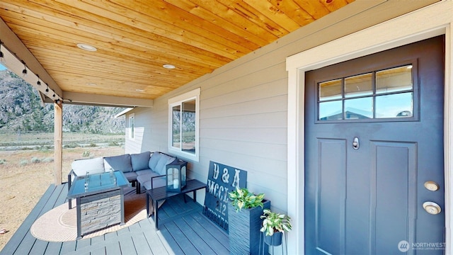 212 Hubbard Rd, Riverside, WA 98849 - deck with an outdoor living space