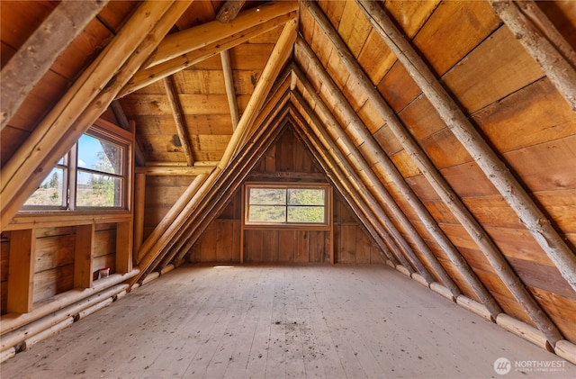 132 Twin Lakes Rd, Winthrop, WA 98862 - view of unfinished attic
