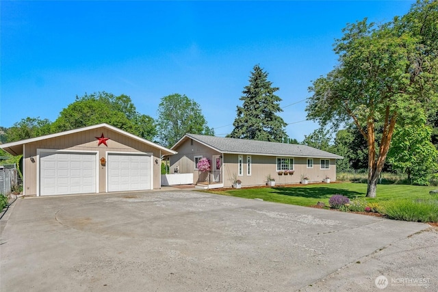 5110 Regan Rd, Cashmere, WA 98815 - single story home with a garage and a front yard