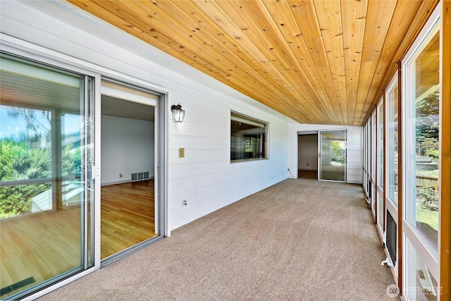 434 T St, Port Townsend, WA 98368 - view of unfurnished sunroom