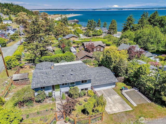 434 T St, Port Townsend, WA 98368 - view of subject property with a nearby body of water