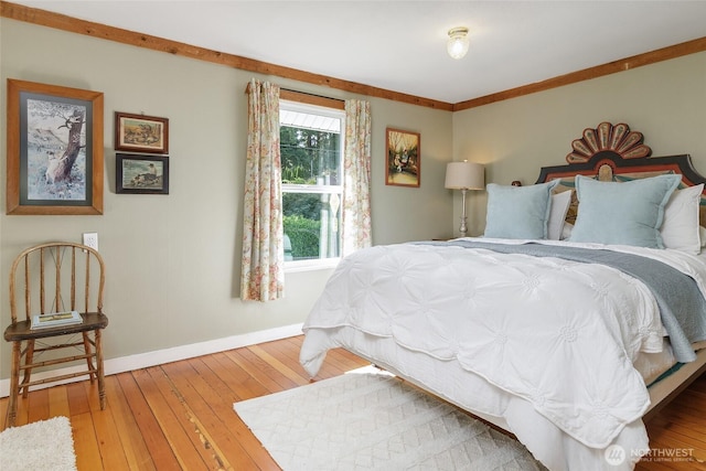 23619 74th Ave W, Edmonds, WA 98026 - bedroom with baseboards and hardwood / wood-style floors