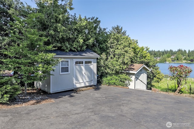 23619 74th Ave W, Edmonds, WA 98026 - view of shed with a water view