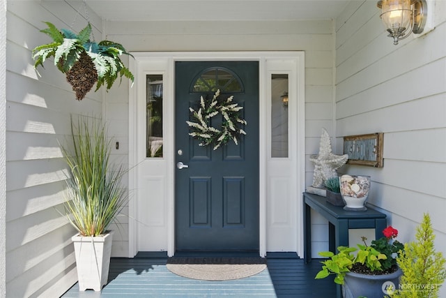 37401 Olympic View Rd NE, Hansville, WA 98340 - view of doorway to property