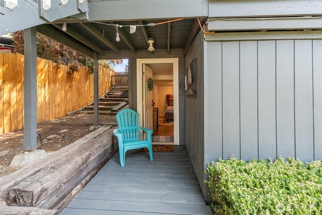 1598 Tedford St SE, East Wenatchee, WA 98802 - view of wooden terrace