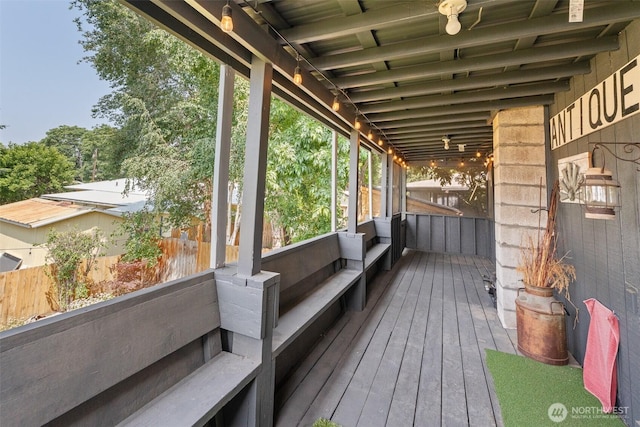 1598 Tedford St SE, East Wenatchee, WA 98802 - view of wooden terrace