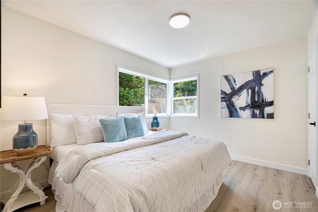 2874 30th Ave W, Seattle, WA 99819 - bedroom featuring light wood-style flooring