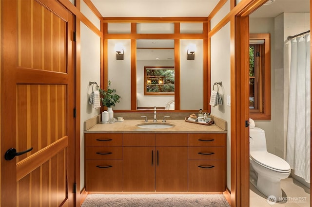 15910 Uplands Way SE, North Bend, WA 98045 - full bathroom with toilet and vanity