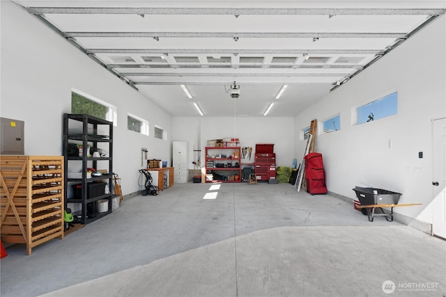 127 Bella Ln, Manson, WA 98831 - garage featuring electric panel