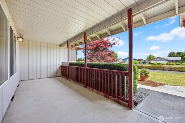 13820 Logez Ct SW, Olympia, WA 98512 - view of patio featuring a residential view