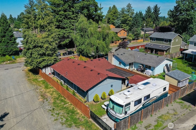 6965E E E, Tacoma, WA 98404 - aerial perspective of suburban area
