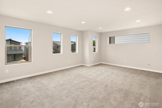 8116 131st Pl SE Unit 16, Snohomish, WA 98296 - carpeted empty room with recessed lighting and baseboards