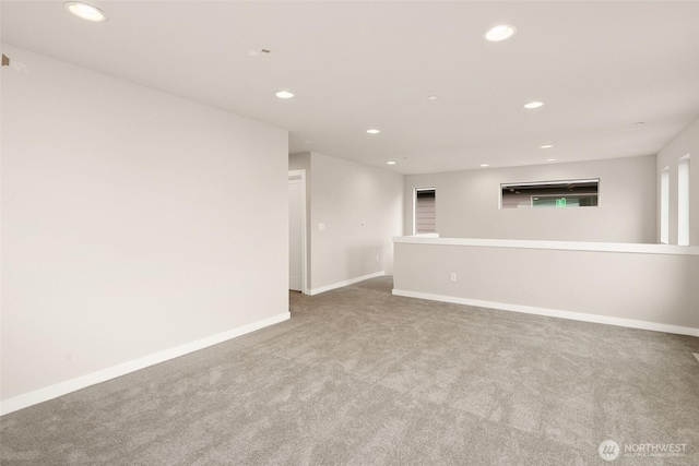 8116 131st Pl SE Unit 16, Snohomish, WA 98296 - carpeted empty room with recessed lighting and baseboards