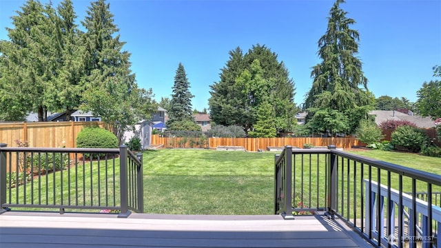 1931 237th St SE, Bothell, WA 98021 - wooden terrace with a fenced backyard