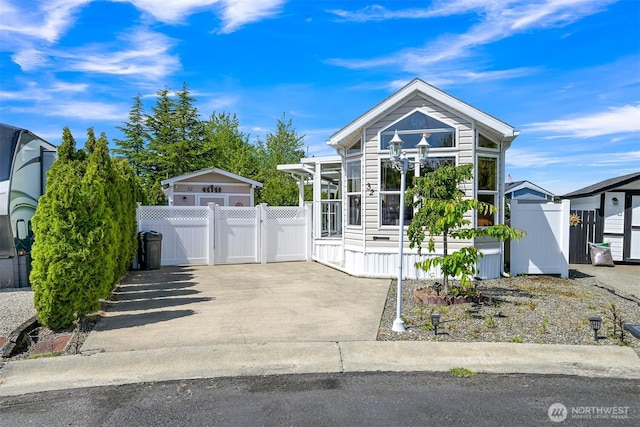 4751 Birch Bay Lynden Rd Unit 32, Blaine, WA 98230 - manufactured / mobile home with a gate