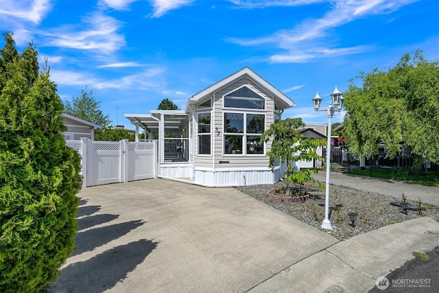 4751 Birch Bay Lynden Rd Unit 32, Blaine, WA 98230 - view of front facade with a gate