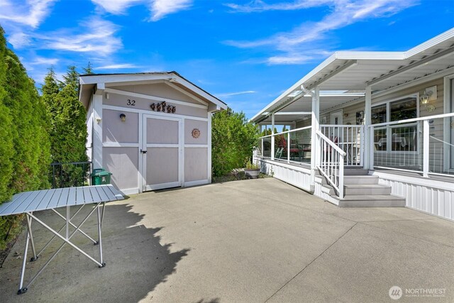 4751 Birch Bay Lynden Rd Unit 32, Blaine, WA 98230 - view of porch