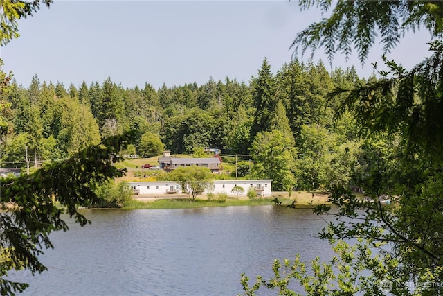 4662 SE Inwood Ln, Port Orchard, WA 98367 - water view featuring a heavily wooded area