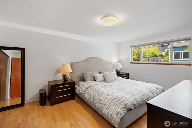 3435 34th Ave W, Seattle, WA 98199 - bedroom with light wood-style floors
