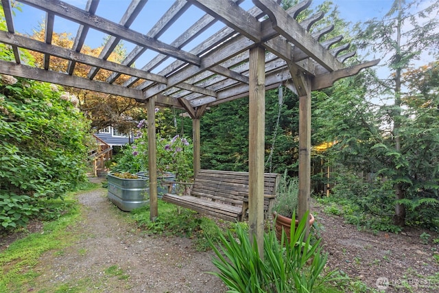 1716 N 125th St, Seattle, WA 98133 - view of yard featuring a pergola