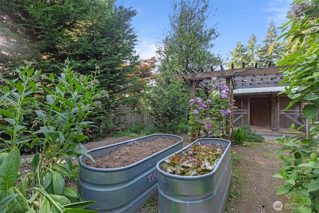 1716 N 125th St, Seattle, WA 98133 - view of yard with a garden