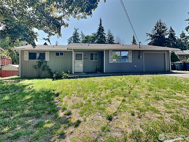 17103 15th Ave E, Spanaway, WA 98387 - ranch-style home with an attached garage and asphalt driveway