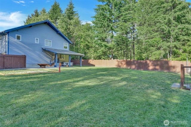 521 E Enchantment Dr, Union, WA 98592 - view of yard