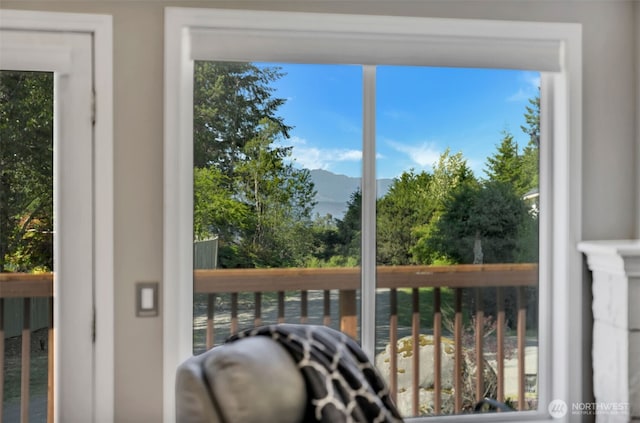 521 E Enchantment Dr, Union, WA 98592 - balcony with a mountain view