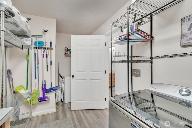 521 E Enchantment Dr, Union, WA 98592 - storage area featuring washer / clothes dryer