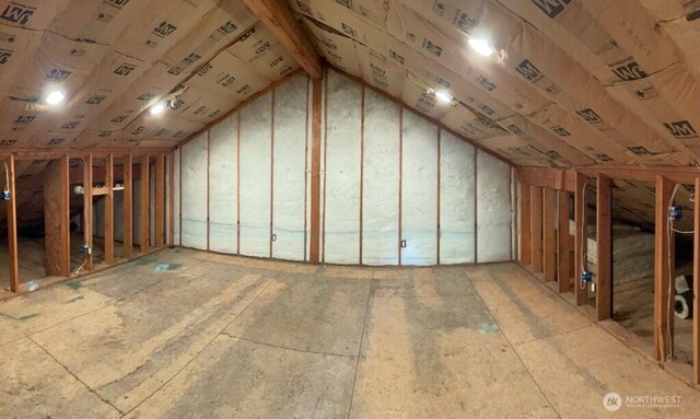 521 E Enchantment Dr, Union, WA 98592 - view of unfinished attic