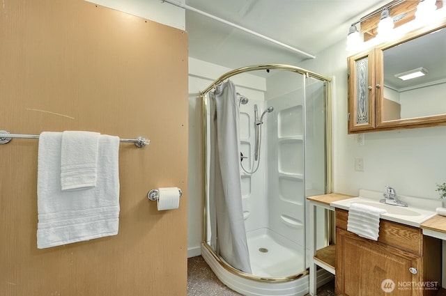 1160 St Paul St, Bellingham, WA 98229 - bathroom with a stall shower and vanity