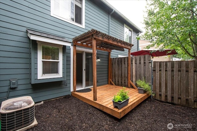 9008 NE 54th St Unit A3, Vancouver, WA 98662 - deck with a pergola