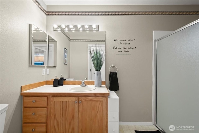 9008 NE 54th St Unit A3, Vancouver, WA 98662 - full bath with a shower stall and vanity