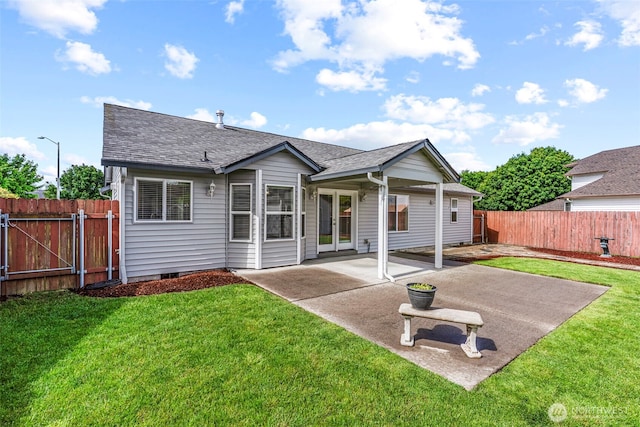 2321 52nd Ave, Longview, WA 98632 - rear view of property featuring a patio and roof with shingles