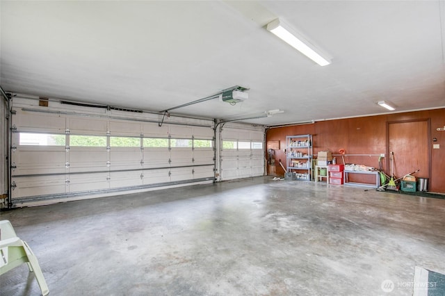 809 N K St, Aberdeen, WA 98520 - garage with a garage door opener